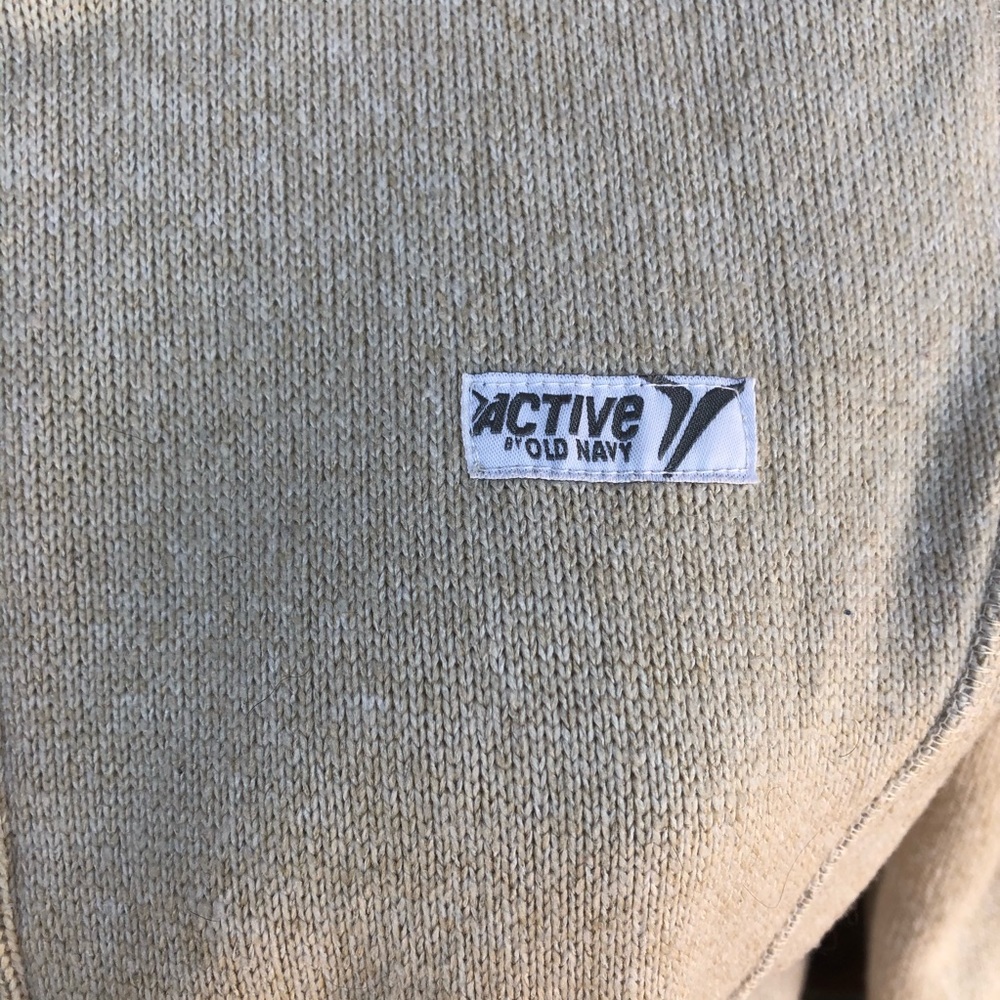 Old Navy full zip tan jacket size small - Picture 5 of 7